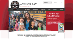 Desktop Screenshot of anchorbay.misd.net