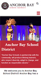 Mobile Screenshot of anchorbay.misd.net